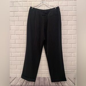 LARRY LEVINE women black dress pants/size 14